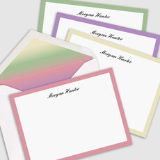 The Victoria Border Flat Note Cards Collection