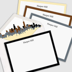 The Wall Street Border Flat Note Cards Collection
