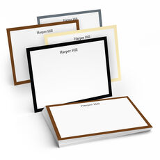 The Wall Street Border Flat Note Cards Collection