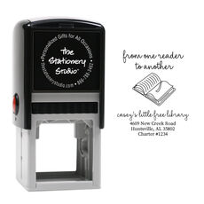 From One Reader to Another Self-Inking Stamp