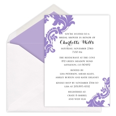 Damask Invitations