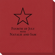 Single Star Napkins