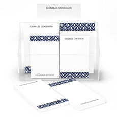 Geometric Pattern Notepad Set (7 Pads)