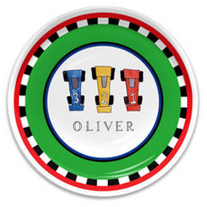 On Your Mark Children's Plate