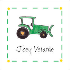 Green Tractor Gift Enclosures