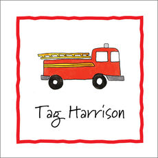 Firetruck Gift Enclosures