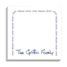 Family Arch Petite Square Sheets - REFILL ONLY