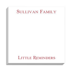 Executive Petite Square Sheets - REFILL ONLY