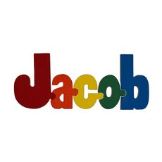 Personalized Self-Standing Chunky Name Puzzle