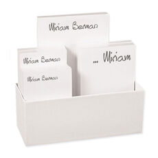 Anthony Notepad Set with White Holder