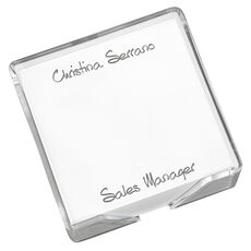Anthony Memo Square with Acrylic Holder
