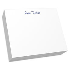 White Chunky Pad with Anthony Font