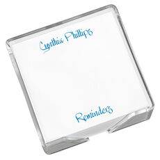 Jolly Memo Square with Acrylic Holder