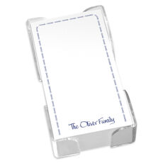 Family Arch List in Jolly Type with Acrylic Holder