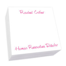 Anthony Memo Square Sheets - REFILL ONLY