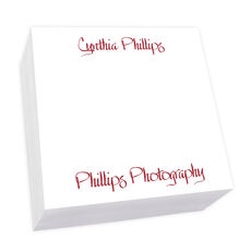 Jolly Memo Square Sheets - REFILL ONLY