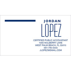 Tessa Business Cards