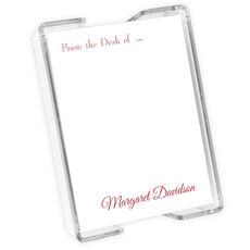 Integrity Agenda Set with Acrylic Holder