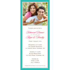 Terrific Tiny Beads Photo Invitations