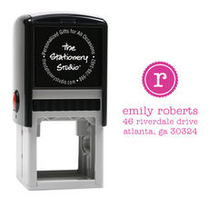 Custom Address Stamps, Return Address Stamps | The Stationery Studio