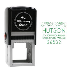 Holly Leaves Self-Inking Stamp