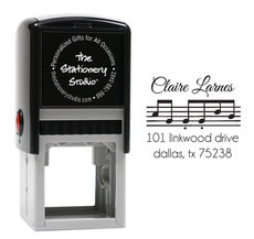 Music Staff Self-Inking Stamp