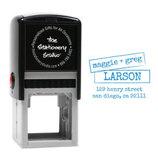 Stacked Blocks Self-Inking Stamp