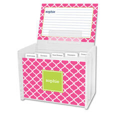 Personalized Recipe Cards and Box for Mom