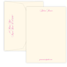 Elegance Letter Sheets (6.25 in. x 9 in.) - Raised Ink