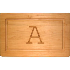 Maple Leaf at Home - 12 Square Wood Cutting Board - from Sallie Home