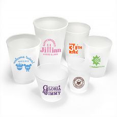 Custom Shatterproof Cups with Your 1-Color Logo