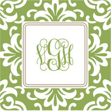 Cilantro Grande Floral Coaster Set