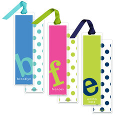 Letter Perfect Bookmarks in Your Color Choice