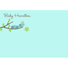 Caterpillar Flat Note Cards