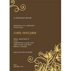 Wheat Garden of Eden Invitations