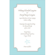 Seafoam Blue Invitations