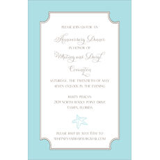 Seafoam Blue Invitations