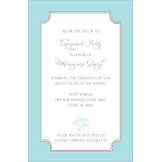 Seafoam Blue Invitations