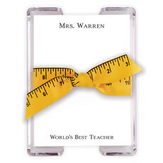Good Measure Memo with Acrylic Holder