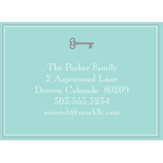 Traditional New Home Key Moving Cards