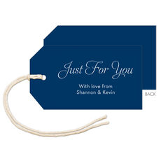 Navy Horizontal Hanging Gift Tags