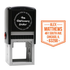 Pocket Square Self-Inking Stamp