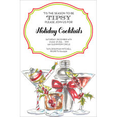 Holiday Spirits Invitations