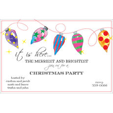 Twinkle Lights Invitations