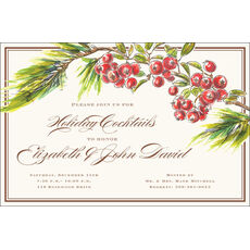 Berry Boughs Invitations