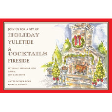 Rustic Hearth Invitations