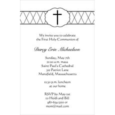 Simple Cross with Lattice Invitations
