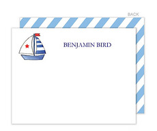 Set Sail Flat Note Cards