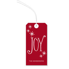 Classic Joy Large Hanging Gift Tags