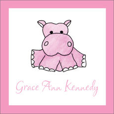 Pink Hippo Gift Enclosures